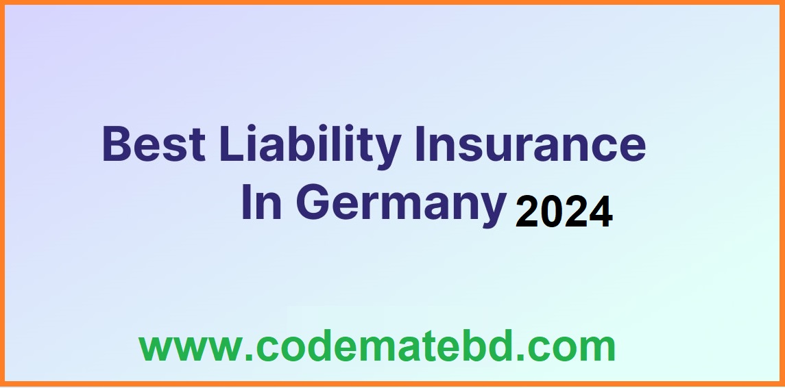 Liability Insurance in Germany