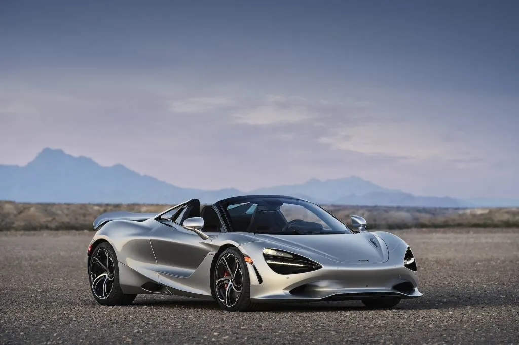 2024 McLaren 750S erste Fahrt, Las Vegas, Februar 2024 2024 McLaren 750S erste Fahrt, Las Vegas, Februar 2024