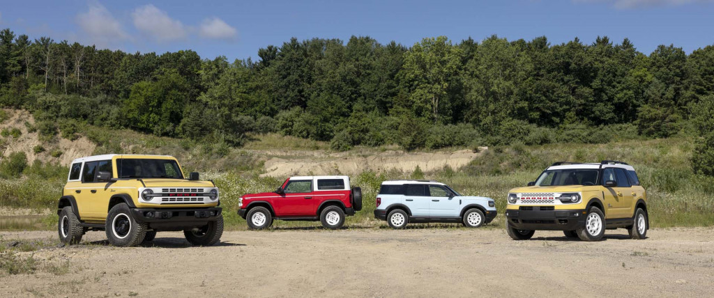2023 Ford Bronco Heritage Edition und 2023 Ford Bronco Sport Heritage Edition 2023 Ford Bronco Heritage Edition und 2023 Ford Bronco Sport Heritage Edition