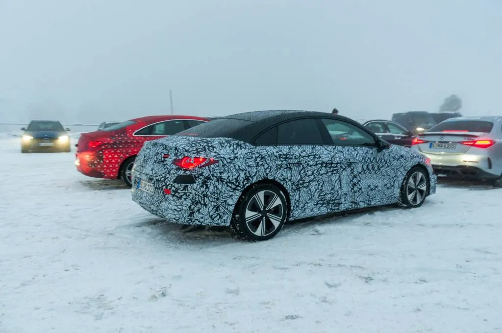 2026 Mercedes-Benz CLA EV-Prototyp 2026 Mercedes-Benz CLA EV-Prototyp