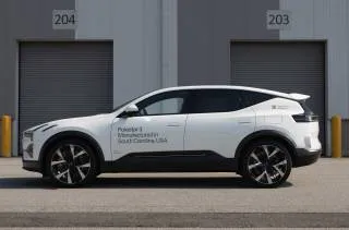 2025 Polestar 3 Produktion im Volvo Werk in der Nähe von Charleston, South Carolina - August 2024