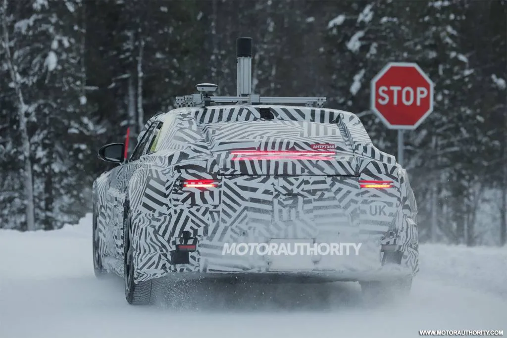 Jaguar EV basierend auf Typ 00 Concept Spy Shots - Foto über Baldauf Jaguar EV basierend auf Typ 00 Concept Spy Shots - Foto über Baldauf