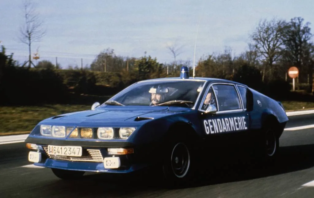 1971 Alpine A310 Polizeiauto