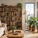 Hausratversicherung Versicherungssumme berechnen: modernes Wohnzimmer als Beispiel für den versicherten Hausrat